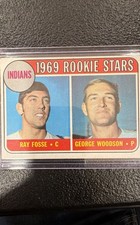 1969 Topps - 1969 Rookie Stars Ray Fosse, George Woodson #244 (RC)