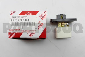 HEATER BLOWER 87138-89106 8713889106 Genuine Toyota RESISTOR