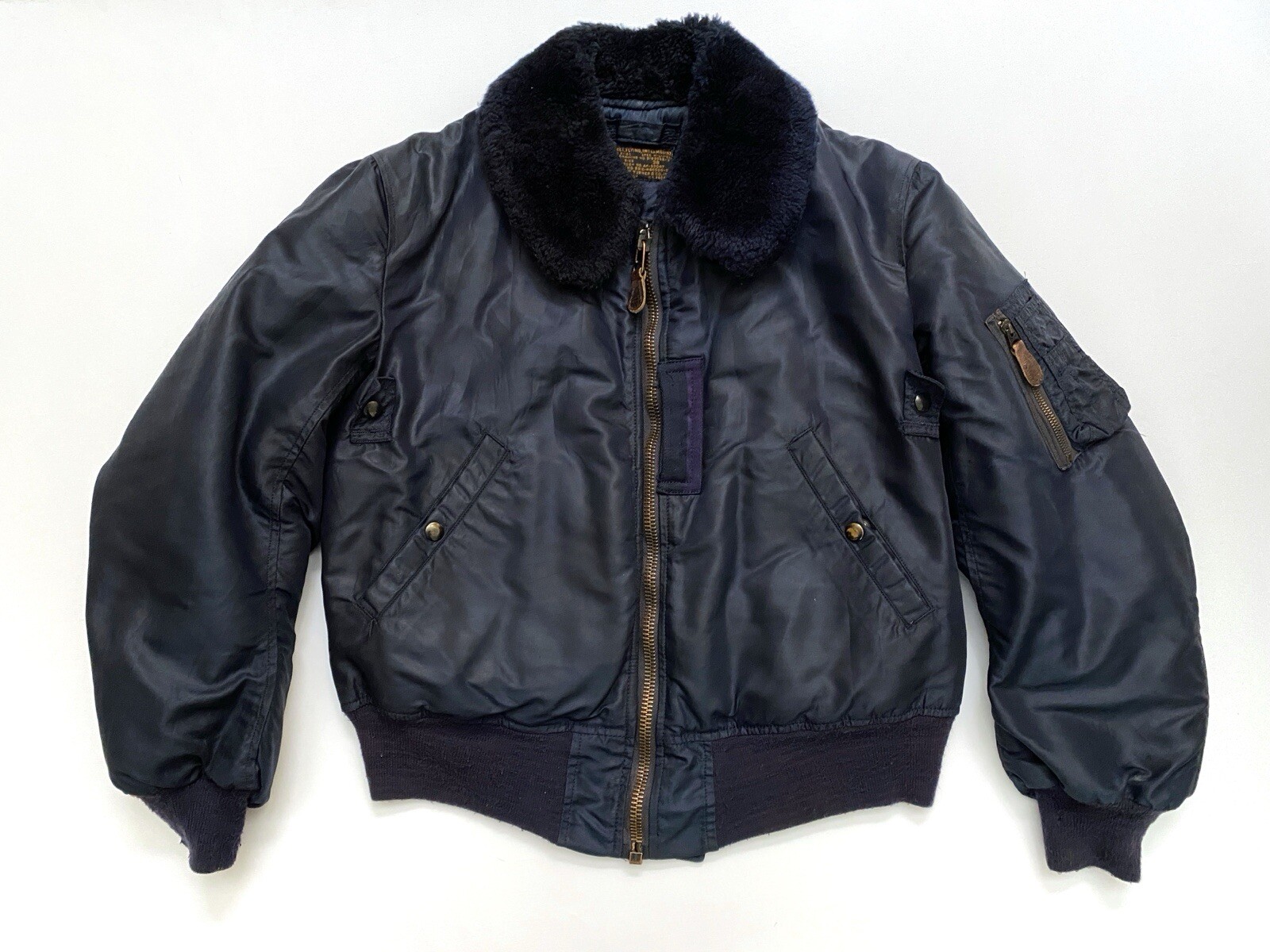 Vintage U.S AIR FORCE KOREAN WAR B15C Flight Jacket Albert Turner & Co Size 38