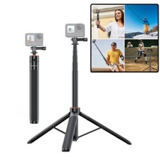 1.4m Selfie Stick Tripod Vlog Live Monopod for Gopro/ DJI OSOM/Insta 360 GO3 X4