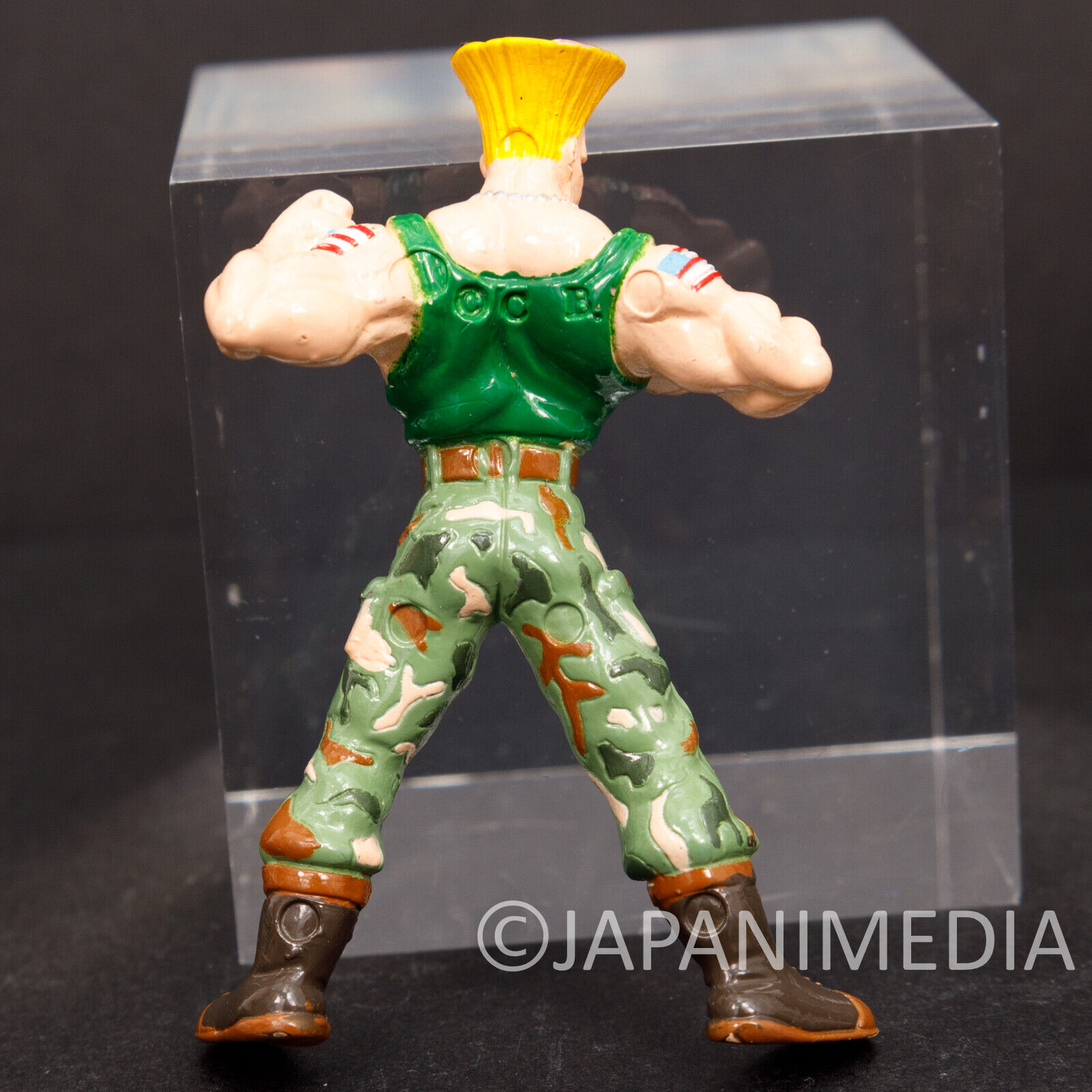 Street Fighter 2 Guile Figure Ballchain Capcom JAPAN GAME