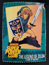 Nintendo Power Super Power Club Magazine Card #7 Legand Zelda Link Past