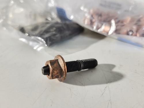 BMW ASA-stud bolt M7X39MM 11127593376 Hex nut 11721437202 24 + 24pcs - Picture 6 of 11
