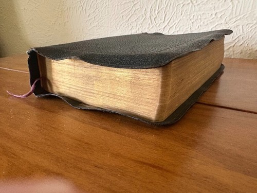 Holy Bible KJV Genuine Leather Red Letter w/ Wright's Bible Readers' Aids World - Picture 12 of 13