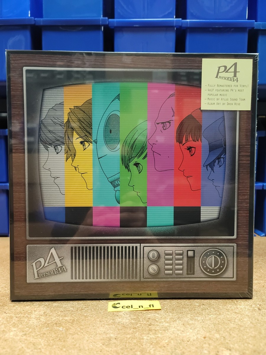 Persona 4 Vinyl Record Soundtrack Box Set 4xLP (iam8bit) | eBay