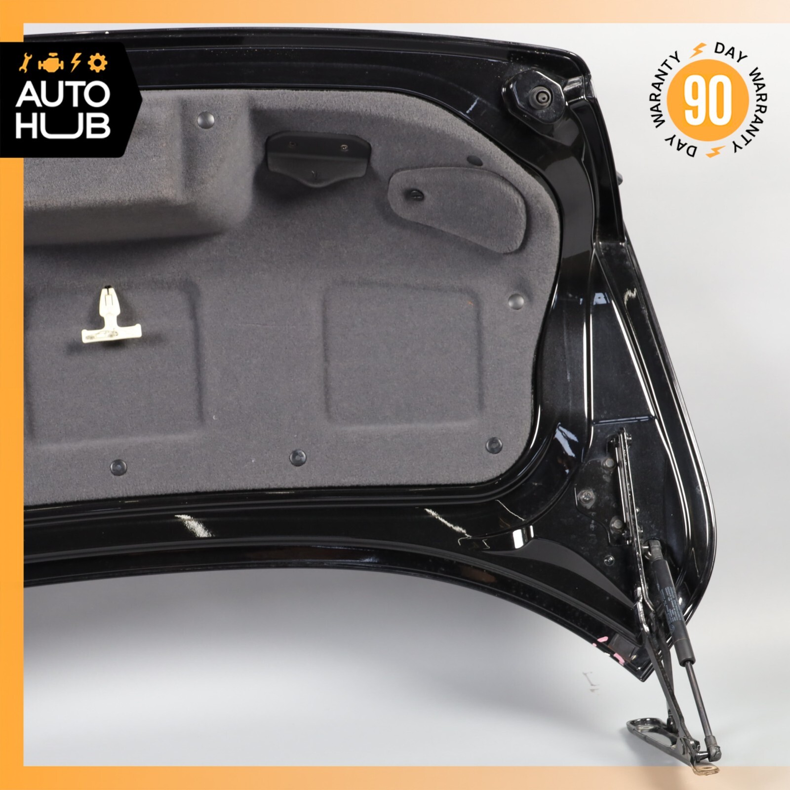 08-19 Maserati GranTurismo M145 Coupe Trunk Lid Panel Assembly Black OEM