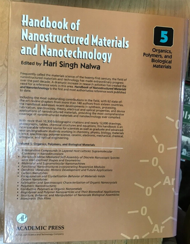Handbook of Nanostructured Materials & Nanotechnology V. 5 - Picture 2 of 7