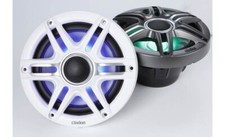 Clarion CMSP-651RGB-SWG Premium 6-1/2" marine speakers with built-in RGB LED lig