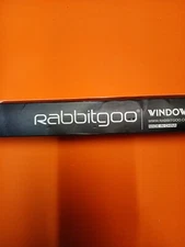 rabbitgoo Frosted Window Film Privacy Static Cling Stained Glass Film Decoration