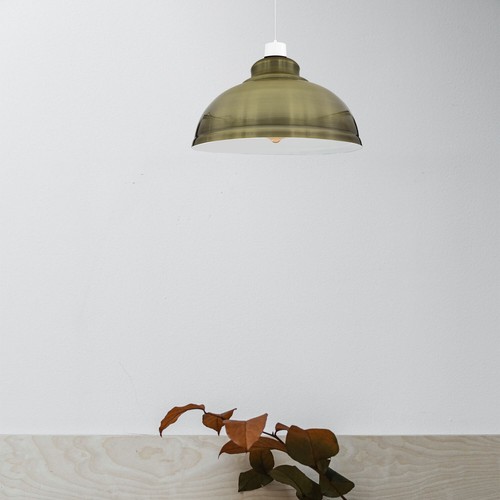 Industrial Ceiling Pendant Light Shades Retro Style Curvy Dome Shape lamp Shade - Picture 101 of 141