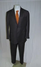 Brooks Brothers Golden Fleece Martin Greenfield Three Button Suit 42L