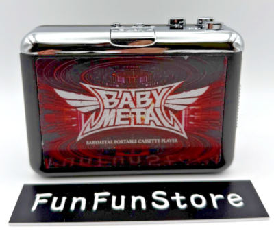BABYMETAL Cassette Tape Set with Portable Player Retro Sound Pack