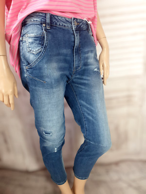  Sexy Woman coole Jeans Baggy Boyfriend blau  Gr.S-XL