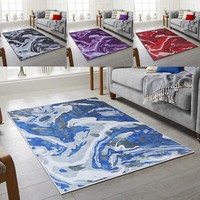 Large Living Room Rugs Non Slip Area Rug Hallway Runner Rug Kitchen Floor Mats*