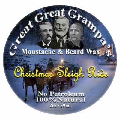 Leather, Berry & Pine - Moustache & Beard Wax - Mild, Medium or Extreme Hold