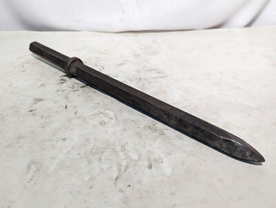 Specialty metal-working chisel from closing spring manufacturer, 22.5'' x 2''