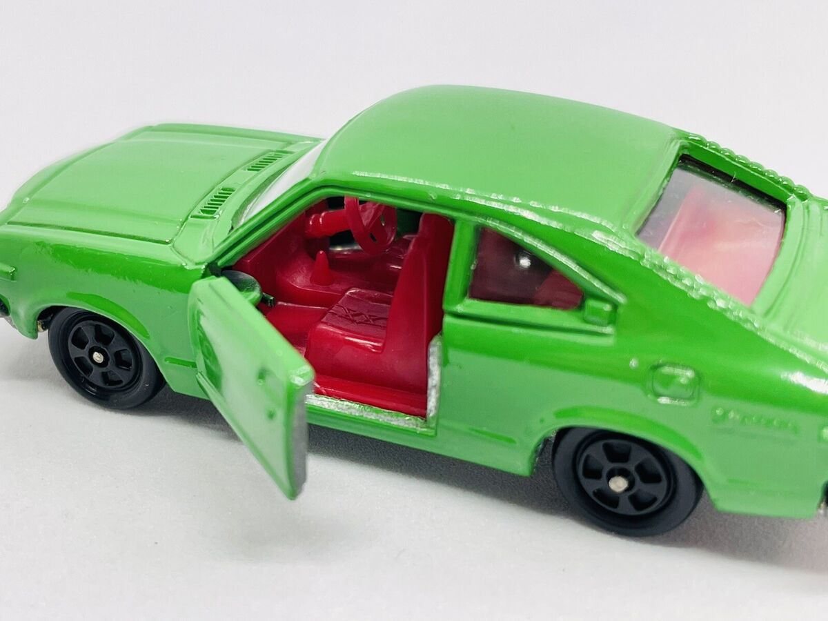 Tomica Tomy 80-1-3 1G wheels Mazda Savanna GT - Green - Made Tomica Tomy 80-1-3 1G wheels Mazda Savanna GT - Green - Made