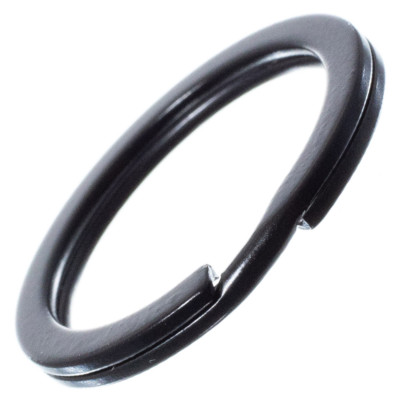 Craft County 3/4 Inch Black Split Rings   1, 2, 5, 10, 25, 50 or 100 Pack Sizes