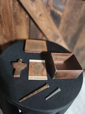 Jan Barboglio Guardian Angel House Warming Trinket Box Complete Nest Nail Card