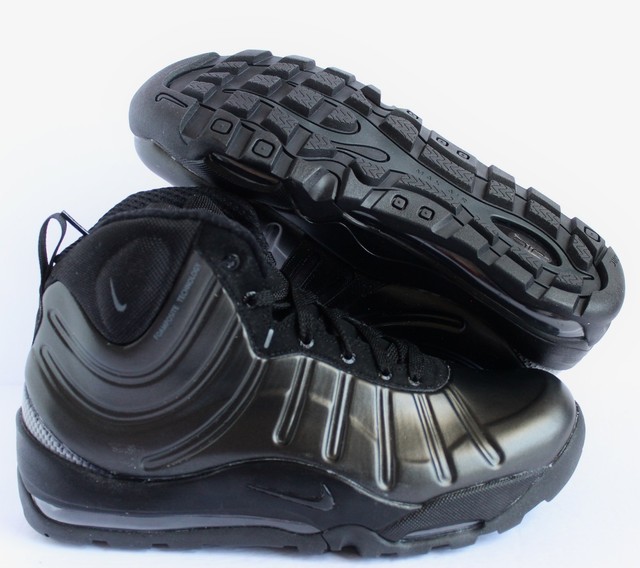 nike air bakin posite black