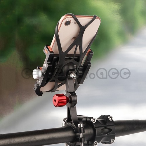 Adjustble Aluminum Bike Motorcycle Handlebar Cell Phone Mount Bicycle Holder - Picture 9 of 9