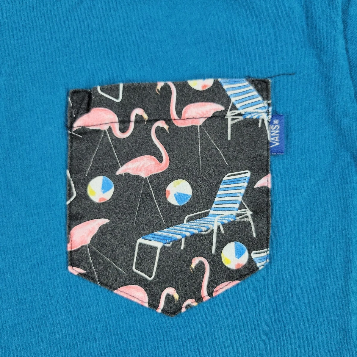 Vans flamingo shirt top