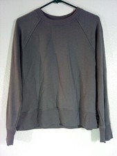 A New Day - Women's Jumper Crewneck Pullover Shirt Top Gray Sweatshirt - Medium