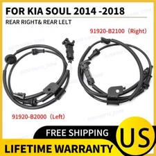Rear Left &Right Wheel ABS Speed Sensor For Kia Soul 14-19 For Kia Soul EV 15-19