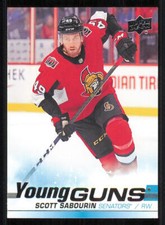 2019-20 Upper Deck #220 Scott Sabourin Young Guns RC