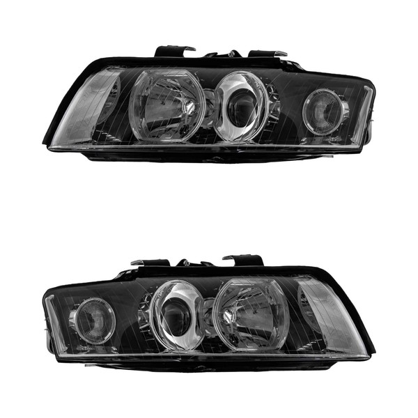 Scheinwerfer Hauptscheinwerfer Set Rechts & Links H7/H7 FüR Audi A4 8E2 B6 8E5-image