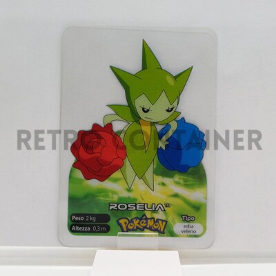 NINTENDO POKEMON LAMINCARDS EDIBAS Karten 2006 - ITA - 315 Roselia