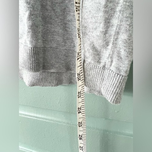 Talbots LP novelty French bulldog sweater grey dog novelty pullover unique fun - Picture 8 of 9