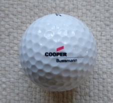 Cooper Bussmann Logo Golf Ball