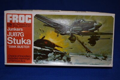 FROG German Junkers JU87G Stuka ''Tank Buster'' 1/72 model kit