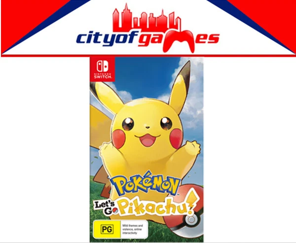 Pokemon Lets Go! Pikachu Nintendo Switch SWI Brand New In Stock