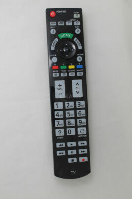 VINABTY N2QAYB000715 Ersatz Fernbedienung passend für PANASONIC Viera TX-L42ETW50 TX-L47ETW50 TX