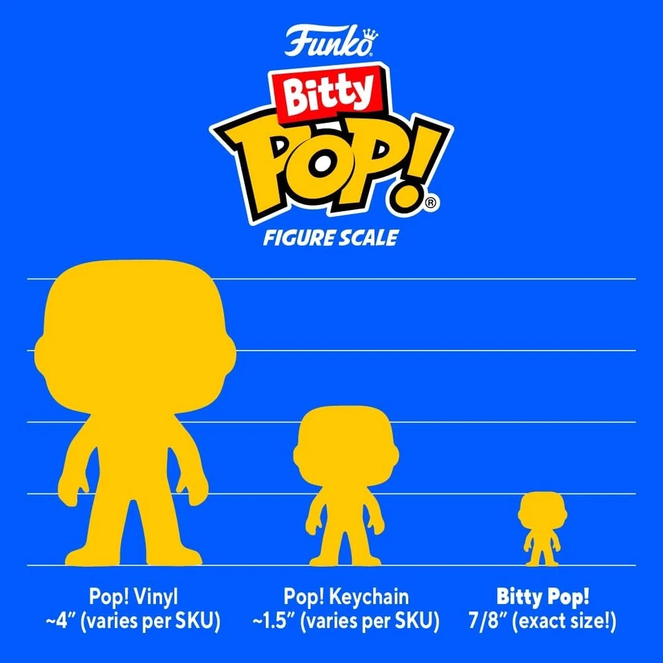 Funko Bitty Pop! Мини коллекционные игрушки Star Wars - принцесса Лея, R2-D2, C-3PO и - Изображение 2 из 4