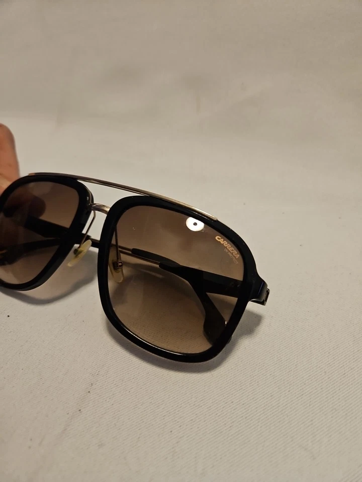 Gafas de sol CARRERA Aviator negras doradas degradadas desvanecidas 133/S Foto 3 de 4