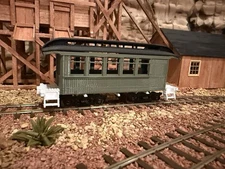 New Product HO Scale Shorty Cars -1 Coach, 1 Combine and 1 Baggage Car Kit