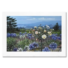 Peter Ellenshaw (1913-2007), "Artist's Garden" Limited Edition Lithograph, Numbe