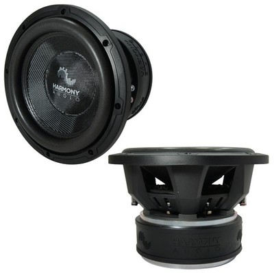 2x Harmony Audio HA-C104 Car Competition 10'' Sub 2000W Dual 4 Ohm Subwoofer New