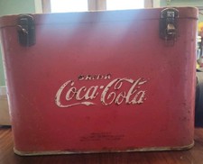 Vintage Coca-Cola Airline Cooler No Bottle Opener