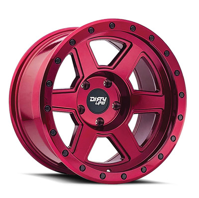 DIRTY LIFE Compound 9315 18X9 6X135 Offset -12 Crimson Candy Red (Quantity of 1)