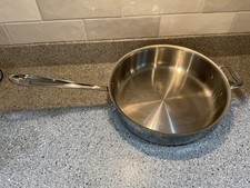 All Clad 11" Stainless Steel Saute Pan, No Lid