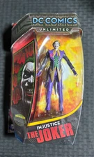 2013 DC COMICS UNLIMITED Injustice Joker Action Figure MOC C-4.5 Mattel / DC