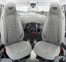 Schonbezüge Sitzbezüge für Audi A4 B7 Bj 2004-08 in Grau DPL508