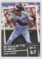 2020 Topps Warriors of the Diamond Rod Carew #WOD-47 HOF 0f3j