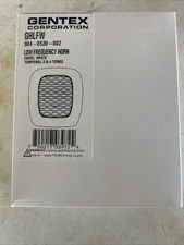 Gentex GHLFW Low Frequency Horn Fire Alarm (904-0530-002) - White