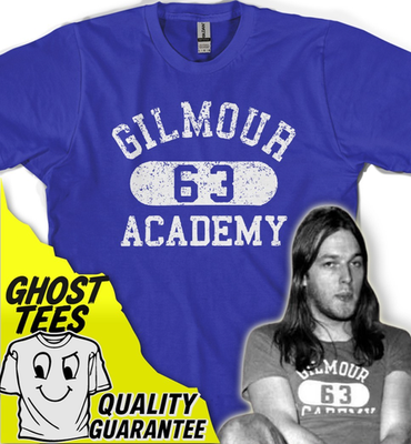 Pink Floyd Gilmour Academy 63 T Shirt, David Gilmour, the wall