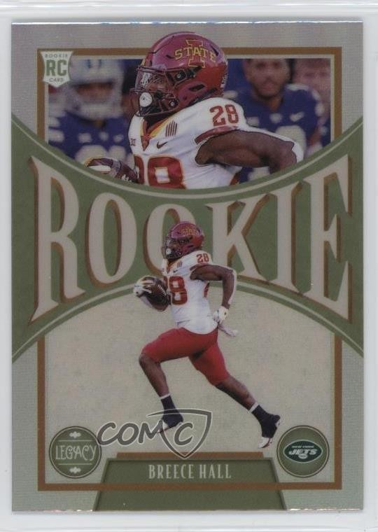 2022 Panini Legacy Rookies Premium Edition Silver Breece Hall Rookie RC 0yk4